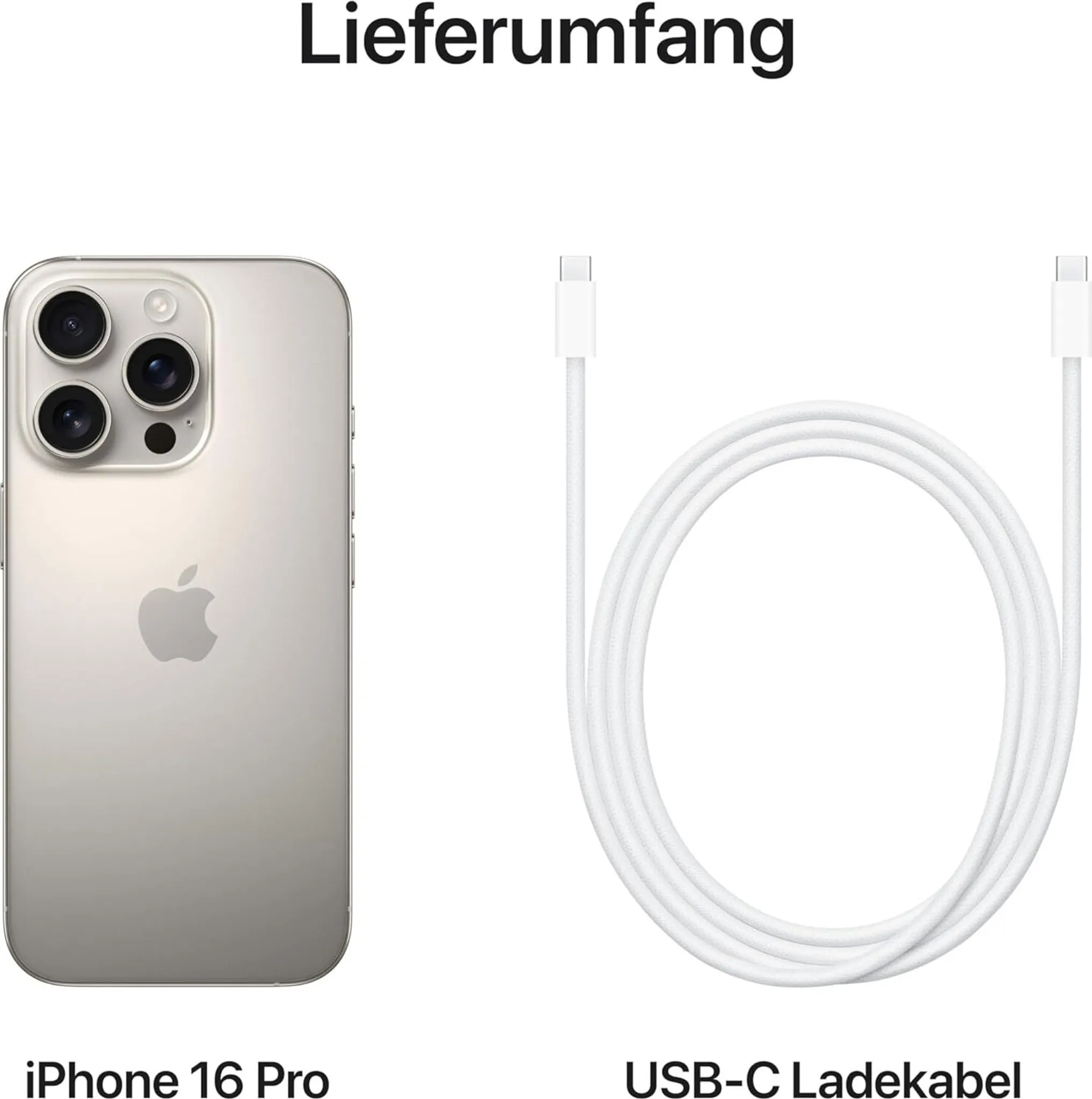 Apple iPhone 16 Pro 256GB Titan Natur