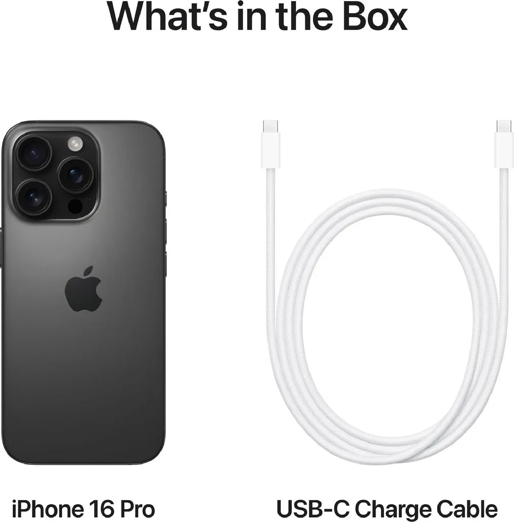 iPhone 16 Pro 256GB Titan Schwarz